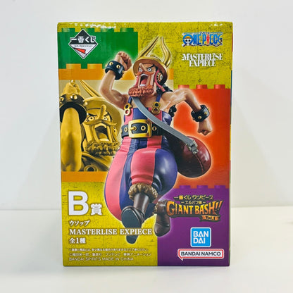 フィギュア B賞ウソップ-MASTERLISEEXPIECE「エルバフ編-GIANTBASH!!Vol.1/一番くじワンピース」 ウソップ 一番くじ B賞【フィギュア】