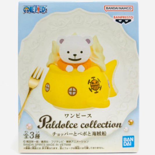 フィギュア ローの潜水艦型プリンカップに入ったベポPaldolcecollectionチョッパーとベポと海賊船「ワンピース」 C.ローの潜水艦型プリンカップに入ったベポPaldolcecollectionチョッパーとベポと海賊船 Paldolce collection 2795804【フィギュア】