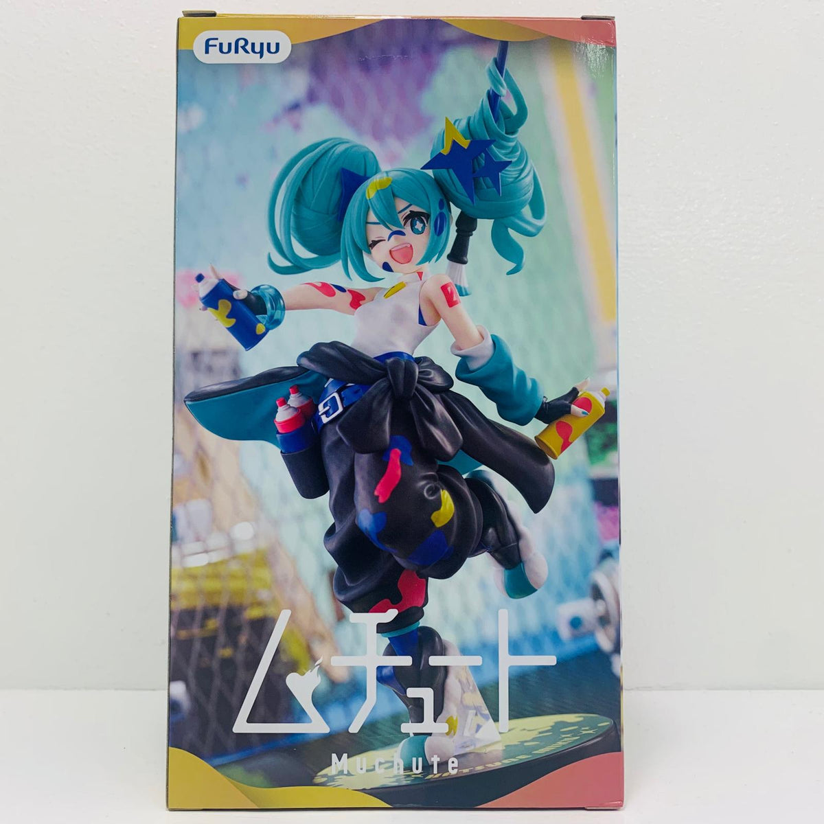 フィギュア 初音ミク・ペイントガールAnothercolorver.ムチュートフィギュア「初音ミクシリーズ」 初音ミク・ペイントガールAnothercolorver.ムチュート AMUPRZ21618【フィギュア】
