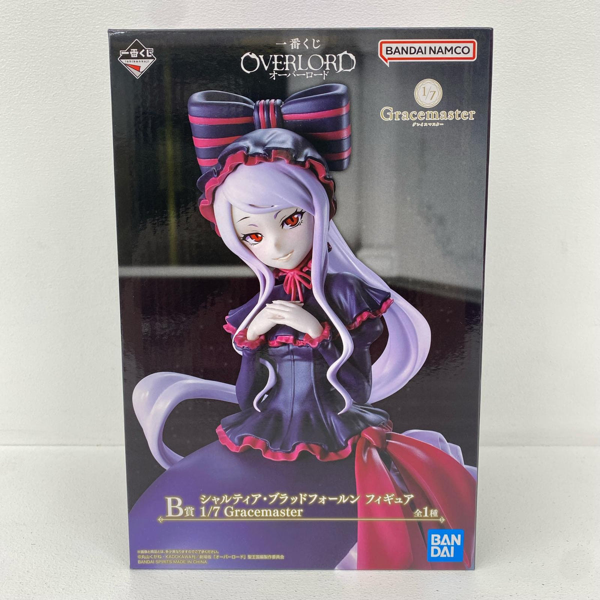 フィギュア B賞シャルティア・ブラッドフォールン1/7Gracemasterフィギュア「一番くじオーバーロード」 シャルティア・ブラッドフォールン 一番くじ B賞【フィギュア】
