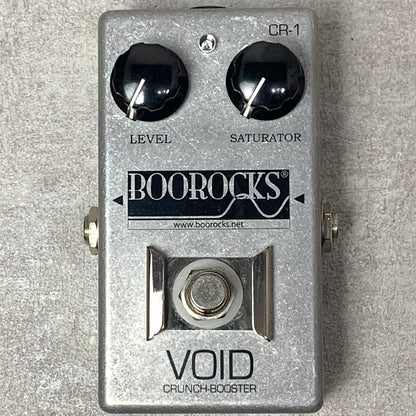 BOOROCKS | ブロックス VOID Crunch-Booster CR-1 楽器 オーバードライブ 【送料無料】ハイミッドにピークを持つブリティッシュサウンド【箱・説明書付き】【加古川店】