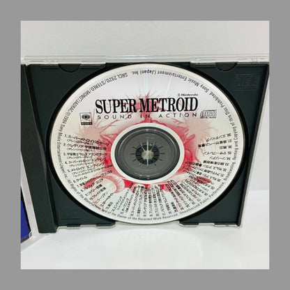 【倉吉店】ステッカー付 / SUPER METROID “SOUND IN ACTION” スーパーメトロイド サウンドインアクション【329-1034】