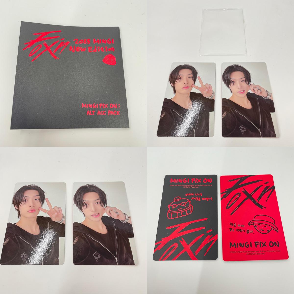 アイドルグッズ ミンギ FIX ON 2025 ATEEZ HBD【瀬戸大橋店】