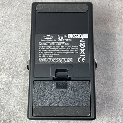 【新品】 VOX | ボックス SILK DRIVE VE-SD 楽器 オーバードライブ 【送料無料】歪みだしのトーンが至高のサウンド!【加古川店】
