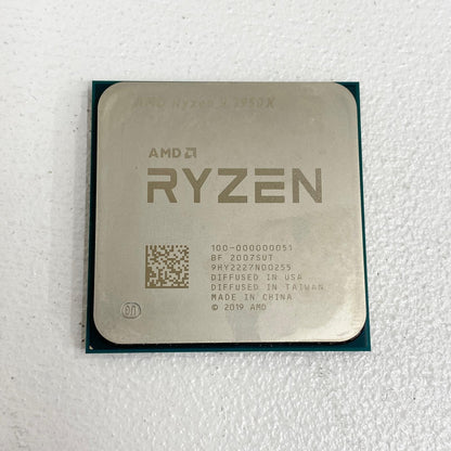 AMD Ryzen 9 3950X 16コア/3.5GHｚ/32スレッド Socket AM4 CPU本体・説明書付属【加古川店】
