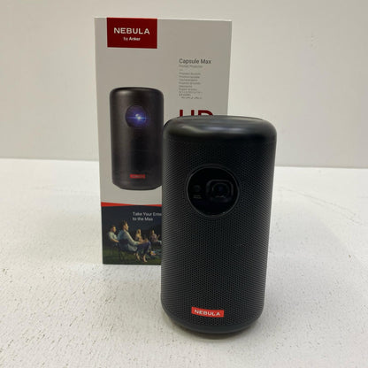 D2423511 Anker Nebula Capsule Max D2423511 基本仕様 Wi-Fi・Bluetooth対応/バッテリー・スピーカー搭載 へこみあり【加古川店】
