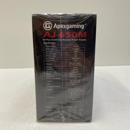【未使用/未開封】 AJ-650M-JP 未開封 SOLYTECH ATX電源ユニット 650W AJ-650M-JP 650W/80PLUS GOLD【加古川店】