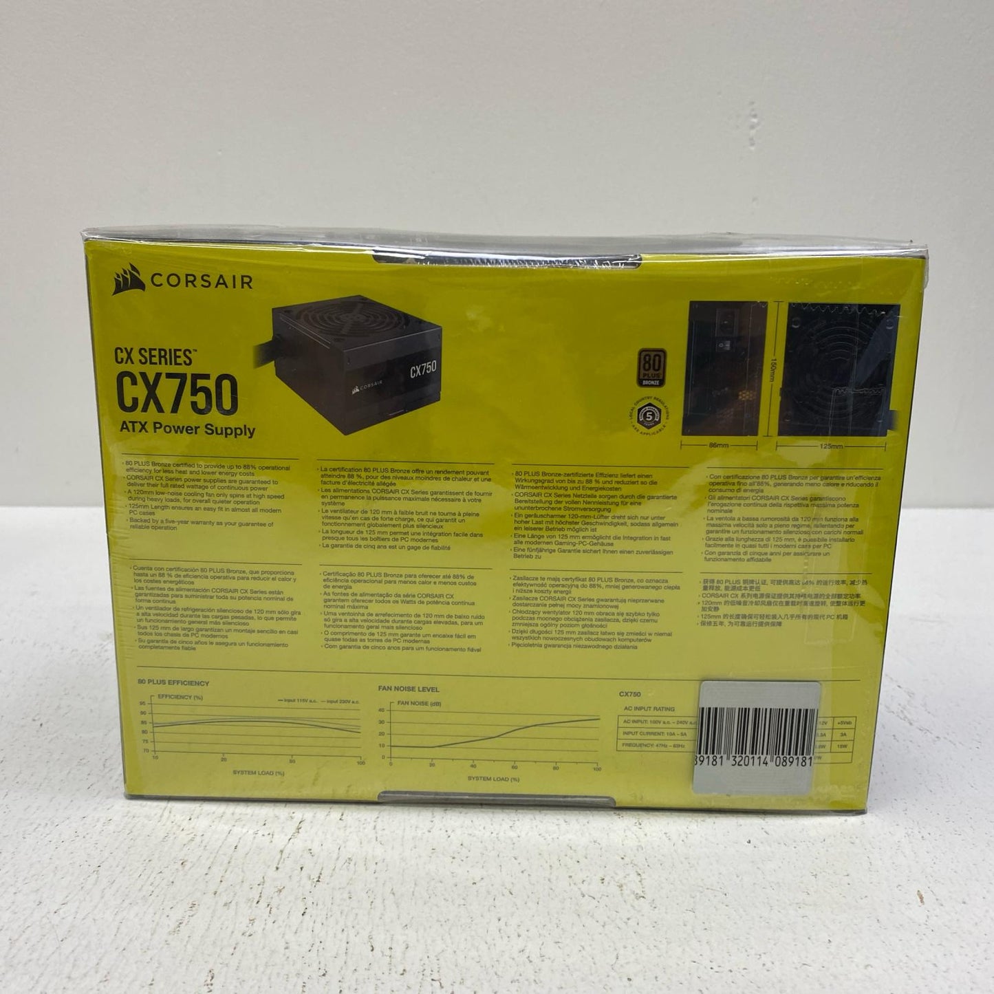 【未使用/未開封】 CP-9020279-JP 未開封 Corsair ATX電源ユニット 750W CP-9020279-JP 750W/80PLUS BRONZE【加古川店】