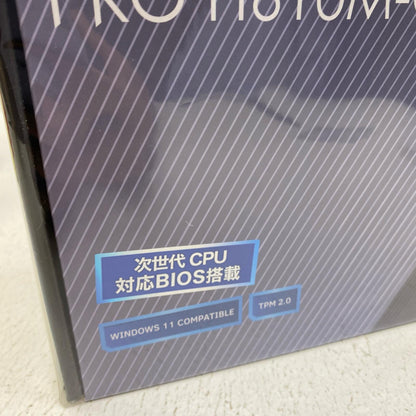 【未使用/未開封】 未開封 MSI PRO H610M-G DDR4 CPUソケット:LGA1700/MicroATX【加古川店】