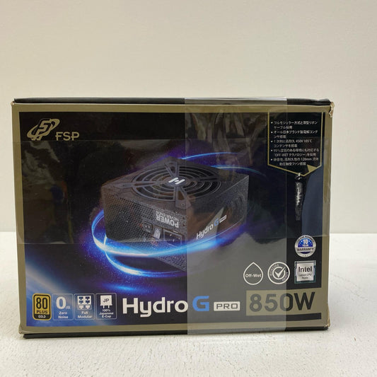 HG2-850 FSP Hydro G PRO 850W HG2-850 フルプラグイン 20+4ピン/4+4ピン x2/6+2ピンx6/ペリフェラル5個【加古川店】
