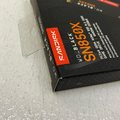 【未使用/未開封】 WDS100T2X0E-00BCA0 未開封 SANDISK WD_BLACK SN850X NVMe SSD WDS100T2X0E-00BCA0 1TB M.2 ヒートシンク非搭載モデル【加古川店】
