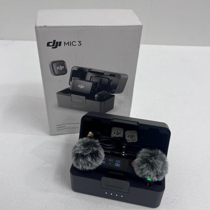 DAM001 DJI DJI Mic 3 (2TX+1RX+充電ケース) ワイヤレスマイク DAM001【加古川店】