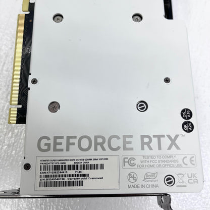 palit GeForce RTX 4070 Ti SUPER GamingPro グラフィックボード 箱・RGBケーブル付属【加古川店】