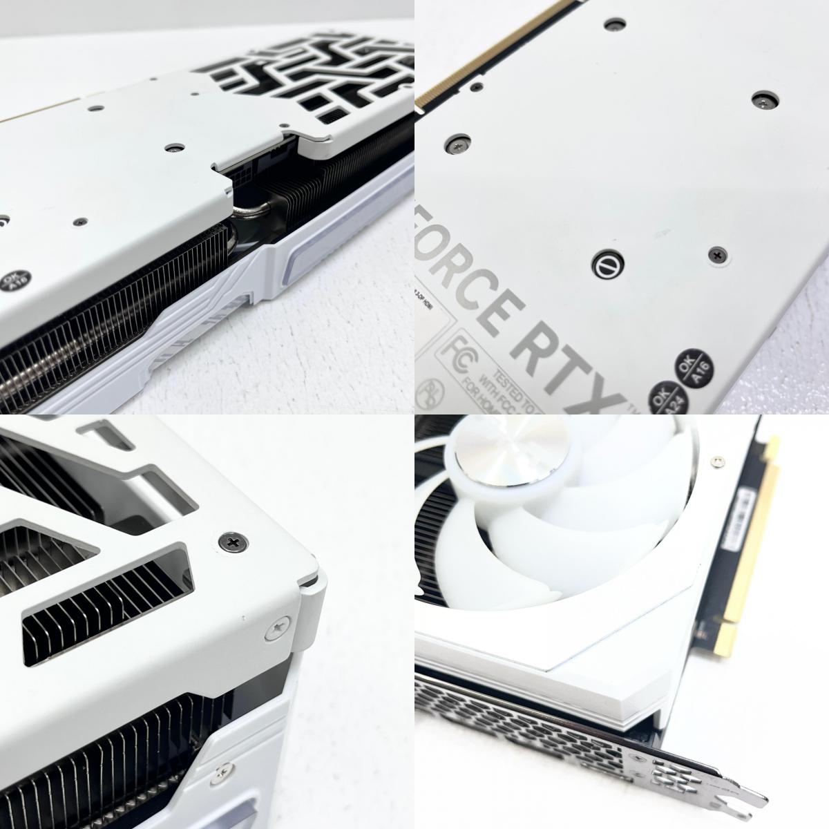 palit GeForce RTX 4070 Ti SUPER GamingPro グラフィックボード 箱・RGBケーブル付属【加古川店】