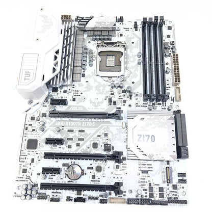 ASUS SABERTOOTH Z170S ATXマザーボード LGA1151ソケット メモリ/4スロット IOパネル・取付ネジ付属【加古川店】