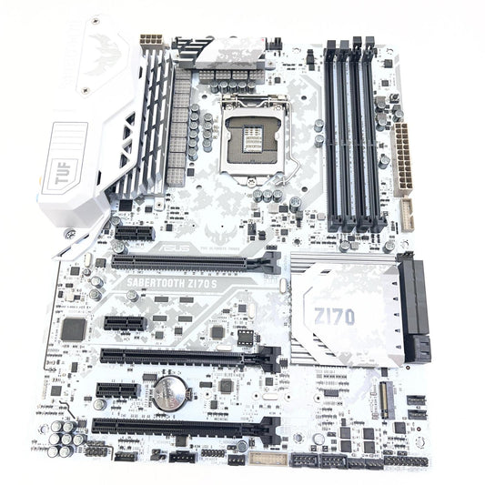 ASUS SABERTOOTH Z170S ATXマザーボード LGA1151ソケット メモリ/4スロット IOパネル・取付ネジ付属【加古川店】