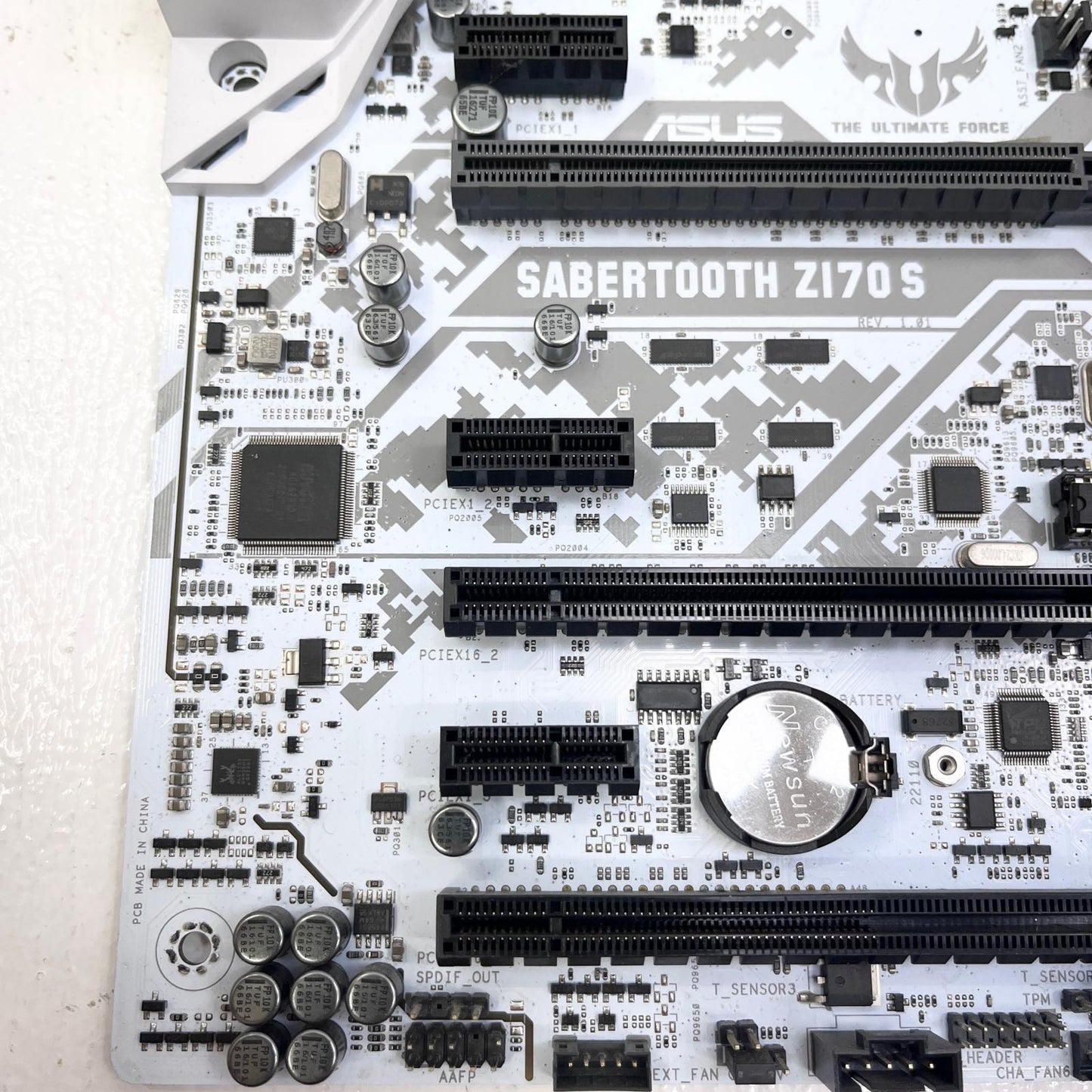 ASUS SABERTOOTH Z170S ATXマザーボード LGA1151ソケット メモリ/4スロット IOパネル・取付ネジ付属【加古川店】