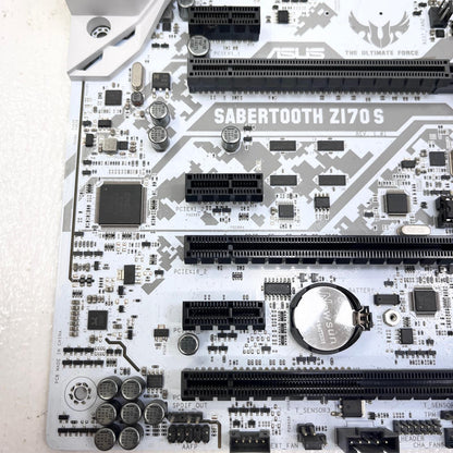 ASUS SABERTOOTH Z170S ATXマザーボード LGA1151ソケット メモリ/4スロット IOパネル・取付ネジ付属【加古川店】