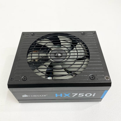 Corsair HX750i ATX電源ユニット 750W PCIE6+2x2 CPU4+4x1 付属ケーブル：AC 24PIN/CPU8PIN/PCIE6+2PIN/SATA 各1本のみ【加古川店】