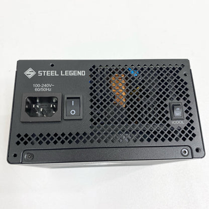 ASROCK SL-1000G 電源ユニット 90-UXS100-GFJAAA 1000W, 80PLUS GOLD ATX3.1/PCIe 5.1対応 箱・インシュロック・ケーブル・ケーブルホルダー付属 ケーブル欠品無し【加古川店】