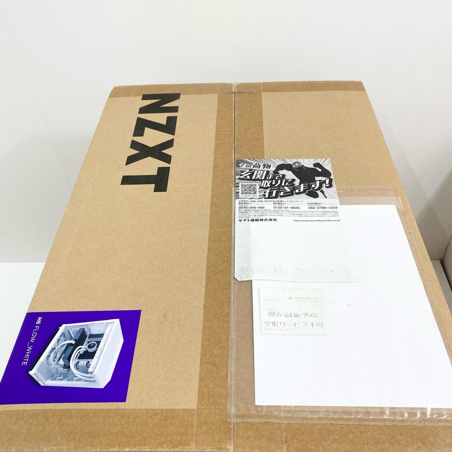 【未使用/未開封】 未開封 NZXT H6 FLOW ミドルタワー型PCケース CC-H61F 対応マザーボード:ATX/MicroATX/MiniITX【簡易梱包】【加古川店】