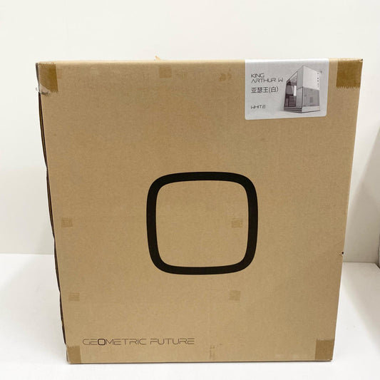 【未使用/未開封】 未開封 Geometric Future MODEL 4 KING ARTHUR White ミドルタワーPCケース 対応マザーボード:ATX/MicroATX/ExtendedATX/ITX【簡易梱包】【加古川店】