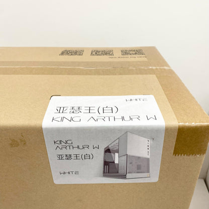【未使用/未開封】 未開封 Geometric Future MODEL 4 KING ARTHUR White ミドルタワーPCケース 対応マザーボード:ATX/MicroATX/ExtendedATX/ITX【簡易梱包】【加古川店】