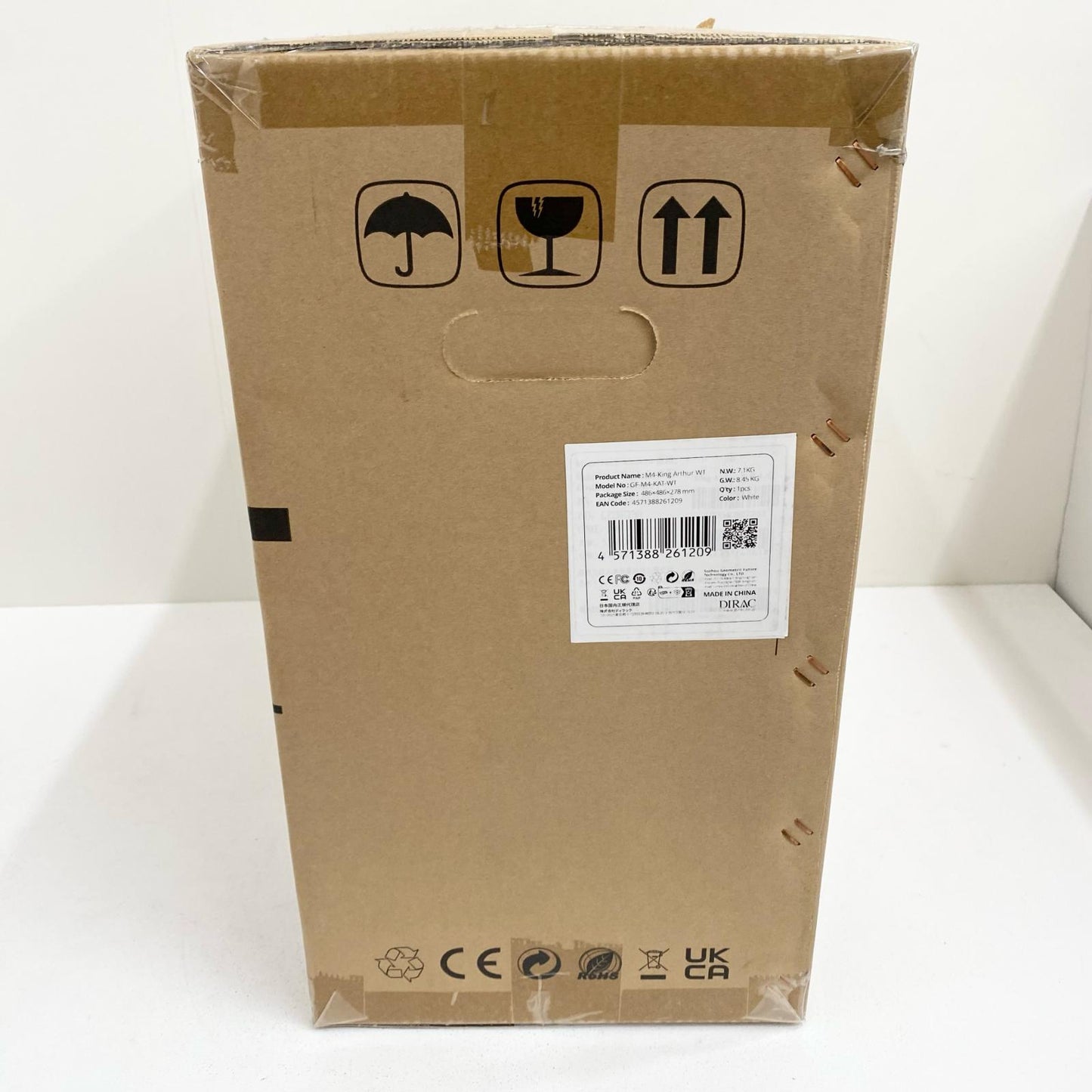 【未使用/未開封】 未開封 Geometric Future MODEL 4 KING ARTHUR White ミドルタワーPCケース 対応マザーボード:ATX/MicroATX/ExtendedATX/ITX【簡易梱包】【加古川店】