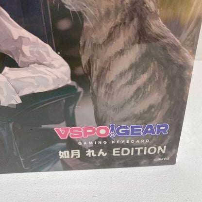【未使用/未開封】 未開封 VSPO! GEAR VSPO! GEAR キーボード 如月れん EDITION スペック 日本語配列 テンキーレス 磁気式スイッチ【加古川店】