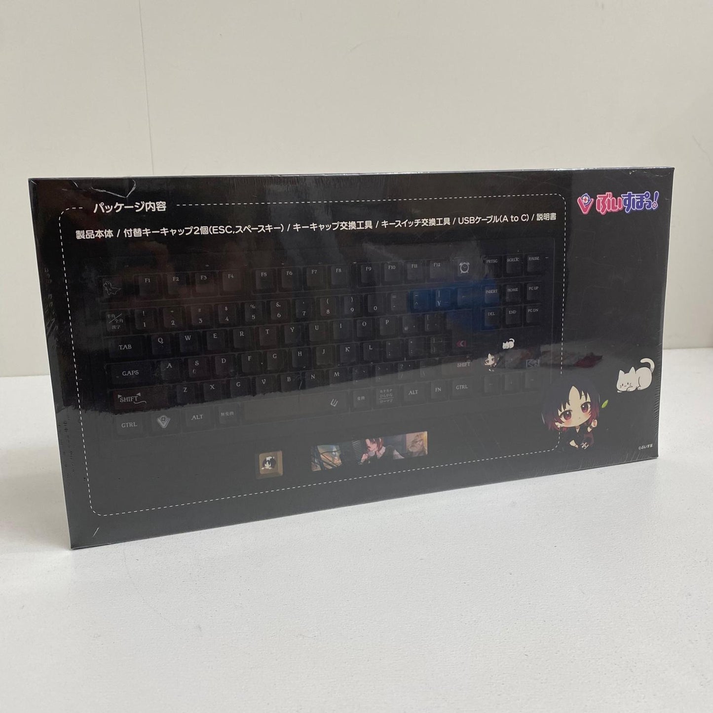 【未使用/未開封】 未開封 VSPO! GEAR VSPO! GEAR キーボード 如月れん EDITION スペック 日本語配列 テンキーレス 磁気式スイッチ【加古川店】