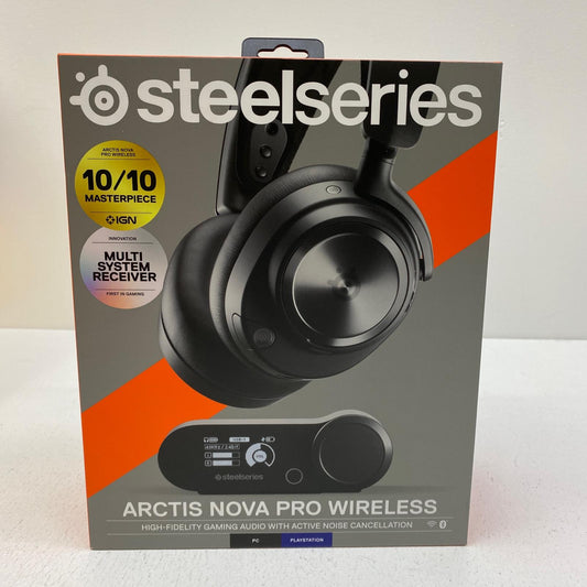 【未使用/未開封】 HS25 未開封 steelseries Arctis Nova Pro Wireless HS25 インターフェース 無線2.4GHz Bluetooth ミニプラグ【加古川店】