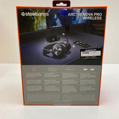 【未使用/未開封】 HS25 未開封 steelseries Arctis Nova Pro Wireless HS25 インターフェース 無線2.4GHz Bluetooth ミニプラグ【加古川店】