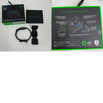 RZ12-05610100-R3A1 Razer Hammerhead V3 HyperSpeed RZ12-05610100-R3A1 基本仕様 カナル型、Bluetooth/USB Type-C(無線2.4GHz)【加古川店】