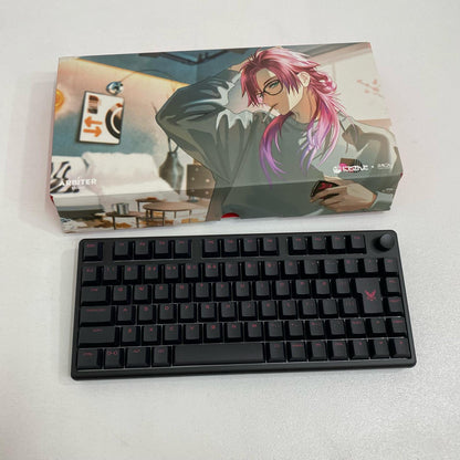 【未使用/未開封】 fc-njs02a-kb-lnc Fumo Collection ふもコレ×にじさんじ ゲーミングキーボード ローレン・イロアス fc-njs02a-kb-lnc 有線接続（USB Type-C)/日本語配列 75% ラピッドトリガー (FUJI+ Gateron 磁気スイッチ) 軸【加古川店】