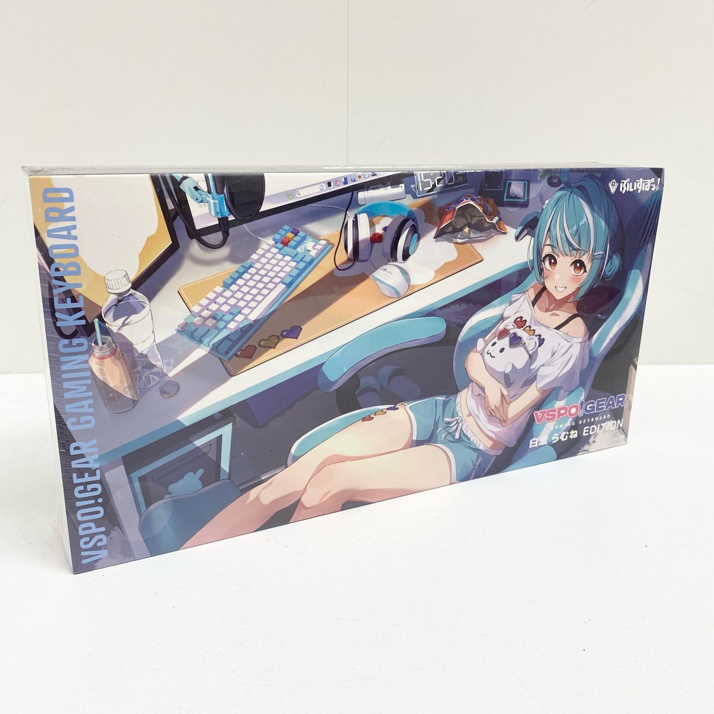 【未使用/未開封】 未開封 VSPO! GEAR ぶいすぽ! キーボード 白波らむね EDITION 日本語配列 テンキーレス 磁気式スイッチ 114265087N53659 Vtuber【加古川店】