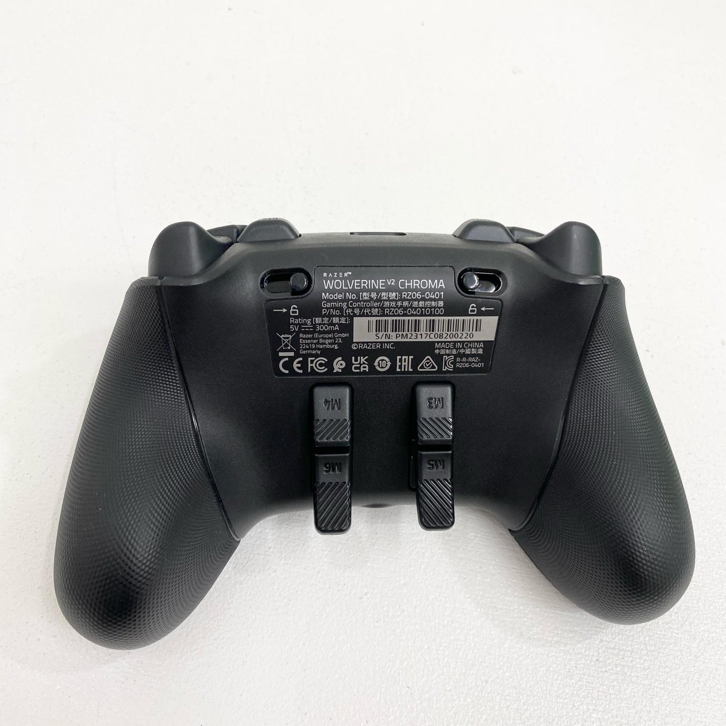 Razer Wloverine V2 Chroma ゲーミングコントローラー RZ06-0401 対応機種：Xbox ONE/Xbox SeriesX/S/Windows10 箱・USB・替えスティック×2・紙類付属【加古川店】