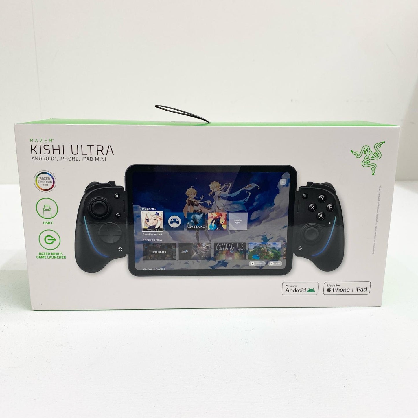 【未使用/未開封】 未開封 Razer KISHI ULTRA モバイルゲーミングコントローラー RZ06-0570100-R3M1 対応機種：iPhone15 Series/iPad mini 6th/Android12以降【加古川店】