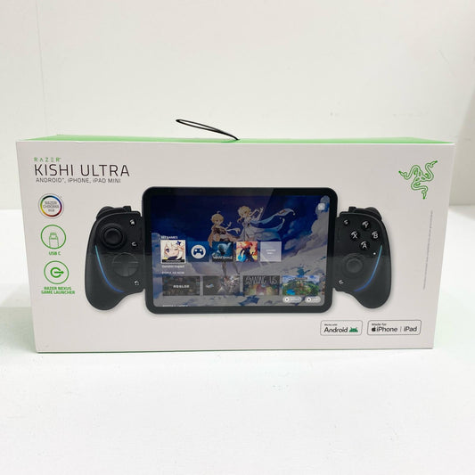 【未使用/未開封】 未開封 Razer KISHI ULTRA モバイルゲーミングコントローラー RZ06-0570100-R3M1 対応機種：iPhone15 Series/iPad mini 6th/Android12以降【加古川店】