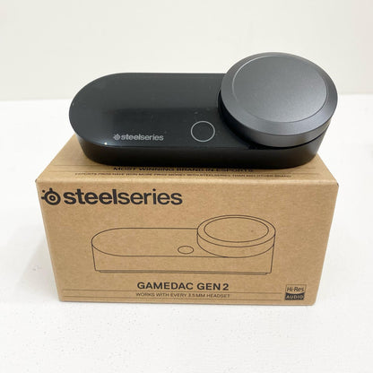 SteelSeries GameDAC Gen2 スティールシリーズ USB接続型サウンドデバイス ゲーミングアンプ 箱・USB・ガイド付属【加古川店】