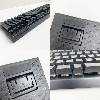 Razer BlackWidow V4 JP ゲーミングキーボード RZ03-04693100-R3J1 日本語配列 フルサイズ 黄軸 箱・USB・印刷物付属【加古川店】
