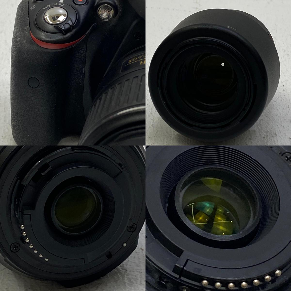 D3300 Nikon D3300 ダブルズームキット D3300 一眼レフ ニコン F APS-C 2416万画素【加古川店】