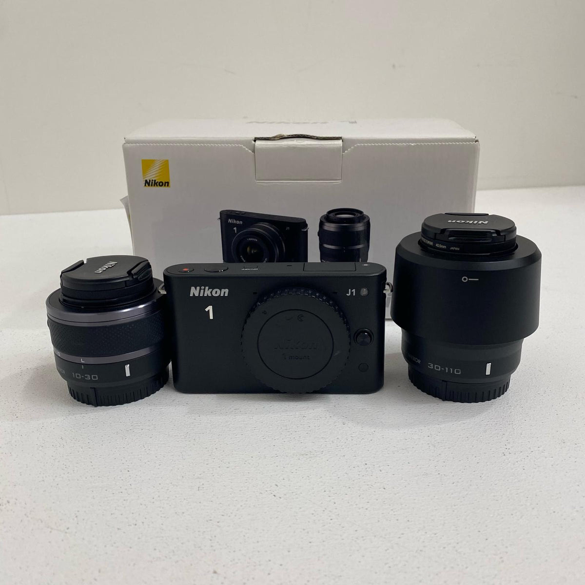 D33697 Nikon Nikon 1 J1 ダブルズームキット D33697 ミラーレス ニコン 1 1型 1010万画素 【液晶下部に黒線あり】【加古川店】