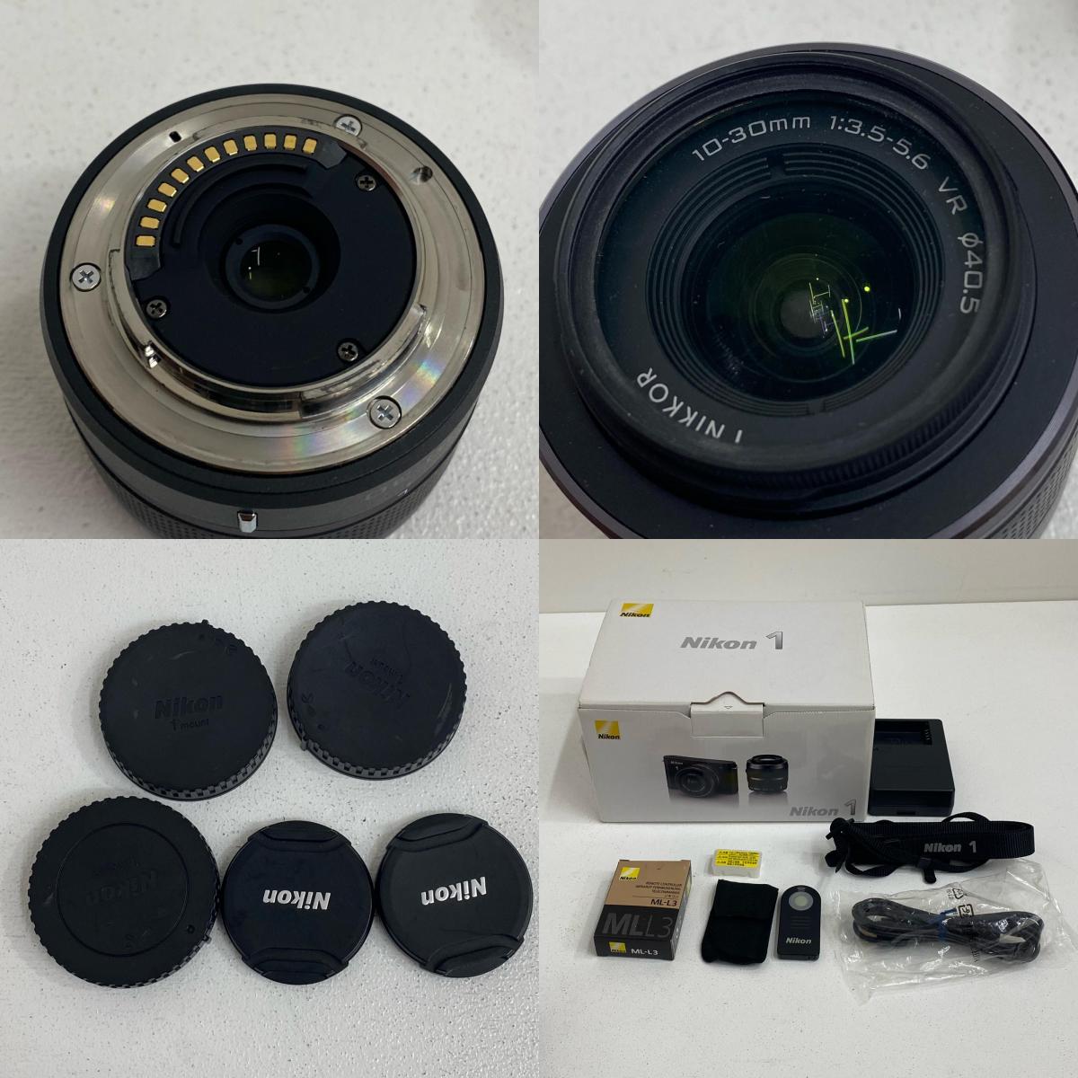 D33697 Nikon Nikon 1 J1 ダブルズームキット D33697 ミラーレス ニコン 1 1型 1010万画素 【液晶下部に黒線あり】【加古川店】