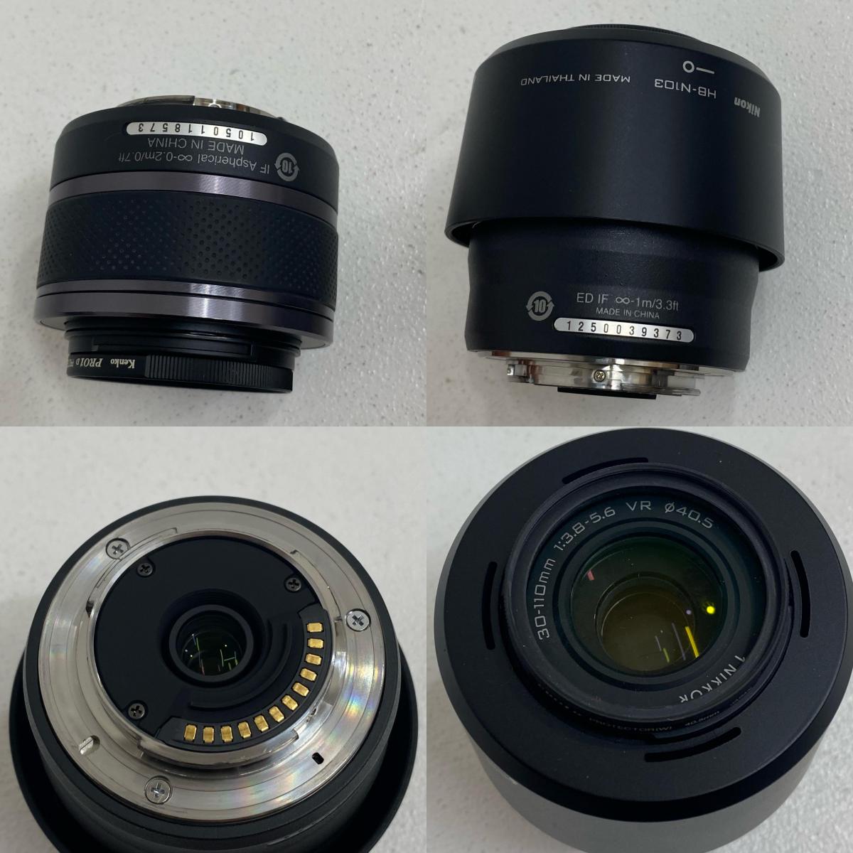 D33697 Nikon Nikon 1 J1 ダブルズームキット D33697 ミラーレス ニコン 1 1型 1010万画素 【液晶下部に黒線あり】【加古川店】