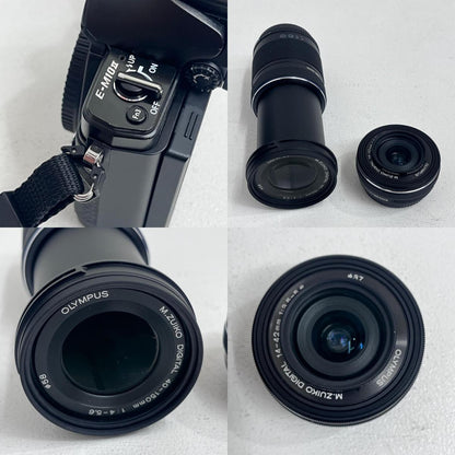 E-M10MarkII OLYMPUS OM-D E-M10 Mark II EZダブルズームキット E-M10MarkII ミラーレス マイクロフォーサーズ フォーサーズ 1605万画素 Wi-Fi対応【加古川店】