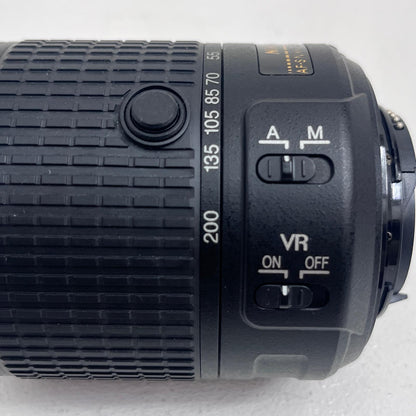 Nikon AF-S DX NIKKOR 55-200mm f/4-5.6G ED VR II ニコンFマウント ニコンFマウント リアキャップ欠品【加古川店】