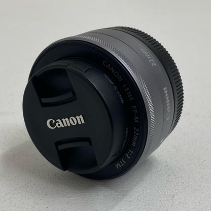 Canon EF-M22mm F2 STM 単焦点レンズ レンズマウント キャノンEF-Mマウント【加古川店】