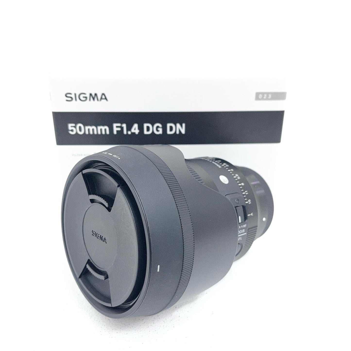 SIGMA 50mm F1.4 DG DN for SONY E-mount シグマ 大口径標準レンズ ソニーE用 α Eマウント 箱・レンズフード・キャリングケース・印刷物付属【加古川店】