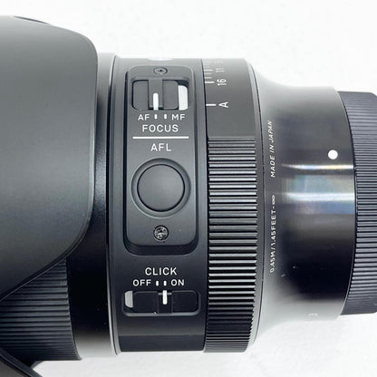 SIGMA 50mm F1.4 DG DN for SONY E-mount シグマ 大口径標準レンズ ソニーE用 α Eマウント 箱・レンズフード・キャリングケース・印刷物付属【加古川店】