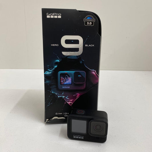 CHDHX-901+32 GoPro HERO9 BLACK CHDHX-901+32 アクションカメラ 1/2.3型 2360万画素 WIFI対応 USB-C欠品/箱イタミ大【加古川店】
